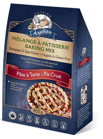Pie Crust Mix gluten-free, dairy-free and organic