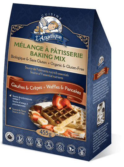Waffle and Pancake Mix gluten-free, dairy-free and organic