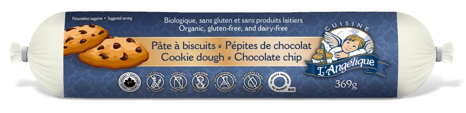Pâte à Biscuits aux Pépites de Chocolat sans gluten Pâte à Biscuits aux Pépites de Chocolat sans gluten